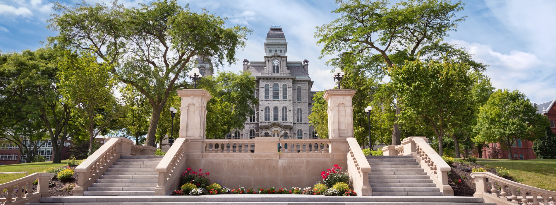 Campus Fall Scene banner